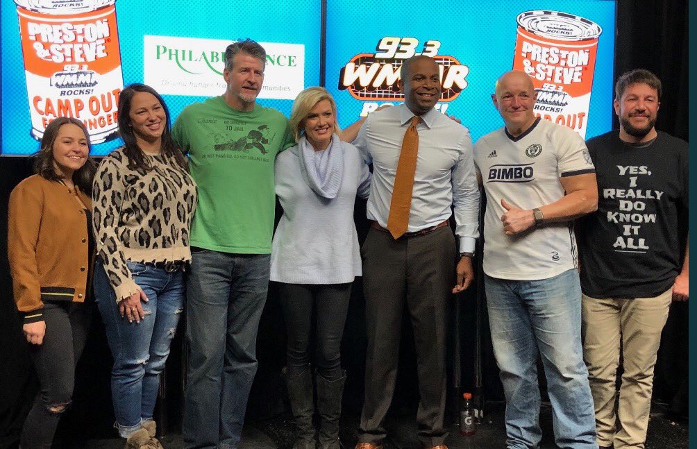 Ducis Rodgers (@duciswild) on Twitter photo Always a blast hanging out with <a href="/PrestonSteve933/">The Preston & Steve Show</a> and <a href="/Philabundance/">Philabundance</a> for #CampOutForHunger !! <a href="/CecilyTynan/">Cecily Tynan</a> Always a blast hanging out with <a href="/PrestonSteve933/">The Preston & Steve Show</a> and <a href="/Philabundance/">Philabundance</a> for #CampOutForHunger !! <a href="/CecilyTynan/">Cecily Tynan</a>