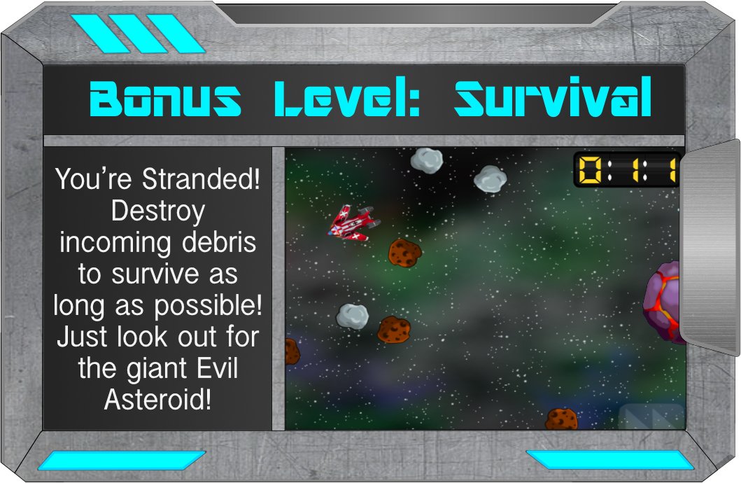 LootKitStudios's tweet photo. Achievements unlock unique game play in Cosmic Control! The Survival level puts you in a derelict ship floating through space. Survive as long as you can, but watch out for Explosive Asteroids and Flying Comets! https://t.co/1pktL9iqmx #gamedev #indiegame #indiedev #unity https://t.co/7WTFUdklAI