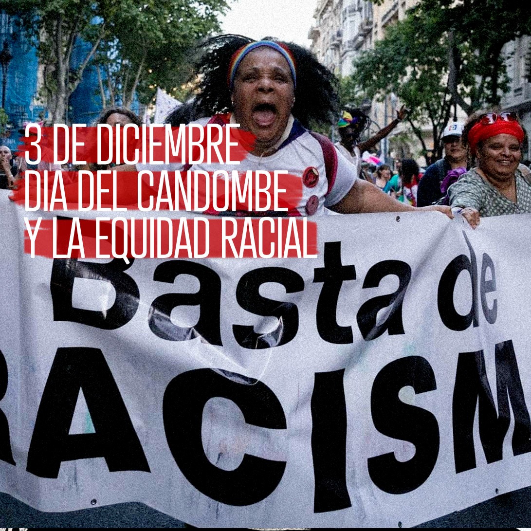 Escuchamos a Sandra Chagas "el genocidio se sigue perpetuando a través del empobrecimiento, en la falta de recursos" #Haití junto a Jackson Jean quien dice: “debemos salir con nuestra cultura con nuestra forma de vida, con nuestros acentos detrás de nosotres”.
#3Diciembre