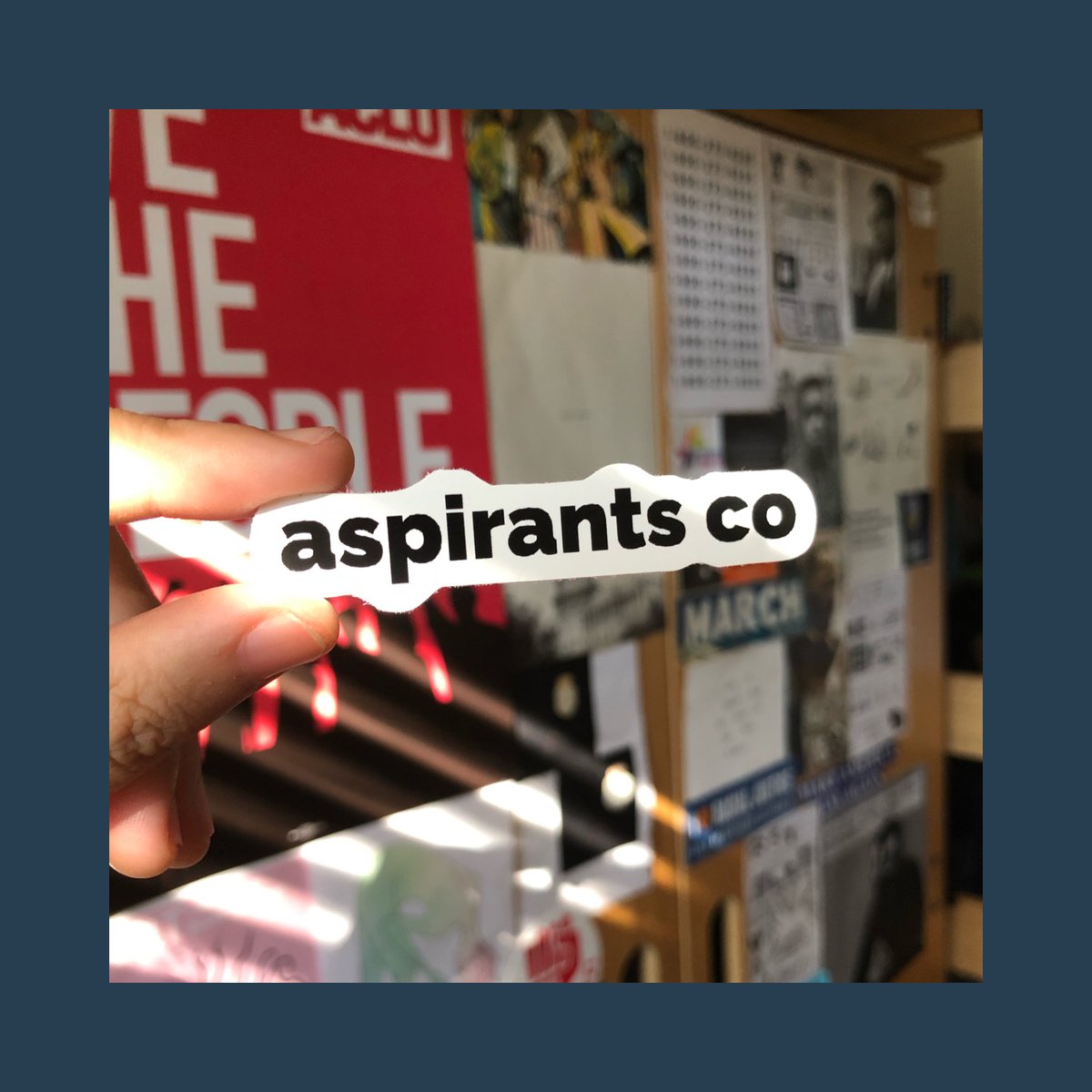 aspirantsco's tweet photo. You asked. We answered. 

Yesterday, we launched our very first line of merchandise for winter 2019: hoodies, shirts, and stickers.

SHOP NOW: https://t.co/2ahEEaEads https://t.co/cbs9hmUQMo