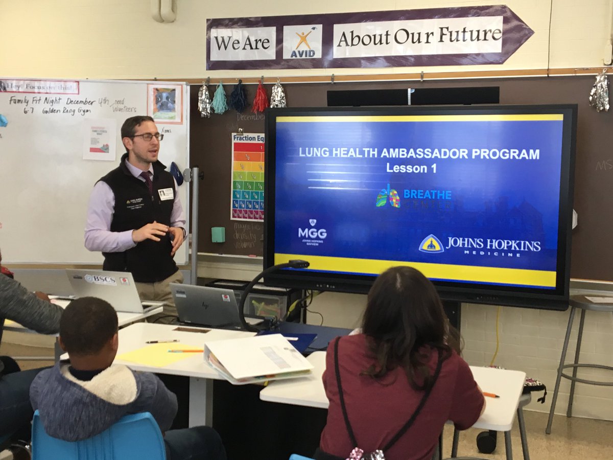 panagis21's tweet photo. Talked to 7th graders about lungs & dangers of vaping.
warning: about to brag
Had them laughing & engaged for 40 min.
At the end, one of the students said lung doctors...are cool.
🤯👊
#LungDocsAreCool
@dfellerk @gretchemaben @jacepeabody @ChrisCarrollMD @PedLungDoc @mwsharp5 https://t.co/YTBLcjcsvo