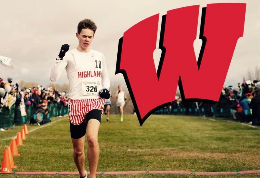 spaleen's tweet image. Oliver Paleen is going to be a Badger!!
We are so proud of him!
#samecolors 
@MNTrackXC