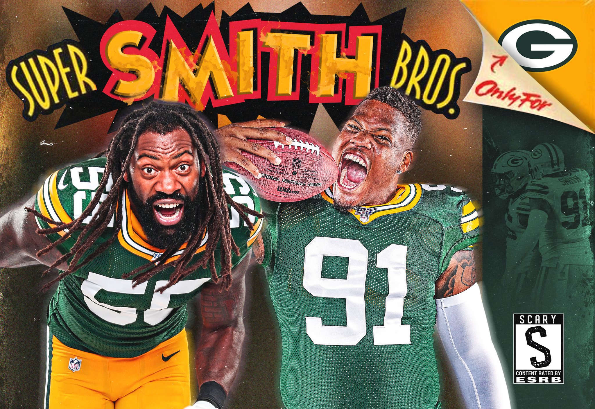 smith packers jersey