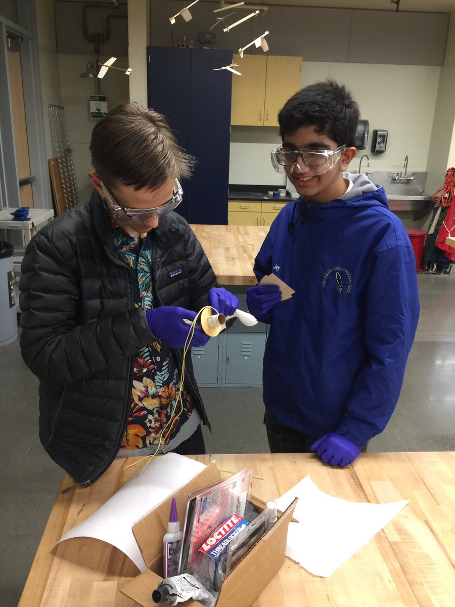 Finishing touches on a motor mount.  #TARC2020