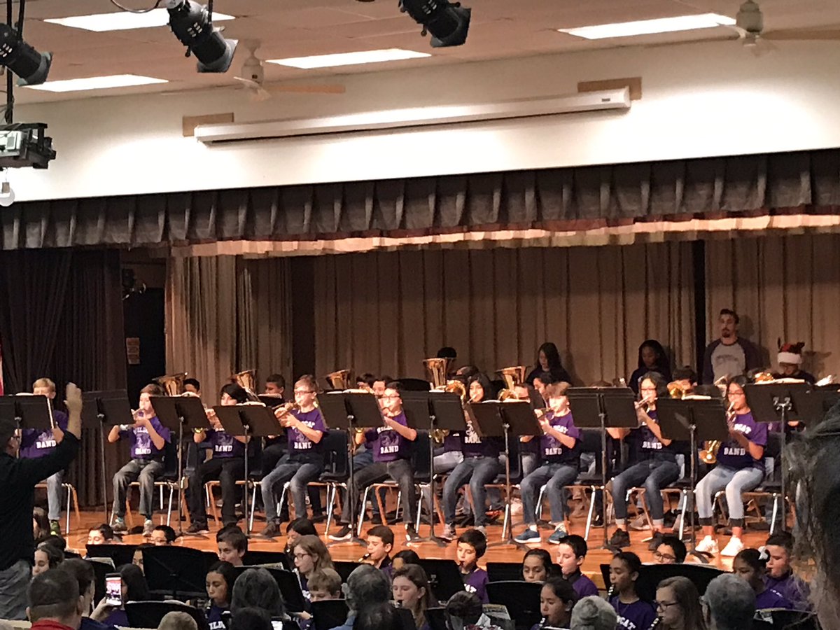 sarahekraatz's tweet photo. BT Wilson Band performing at their Christmas concert. They did great! So impressed with what they’ve learned in only 3 months! #BTWBest #KISDBest #belikebt https://t.co/gIkT9bBQtm