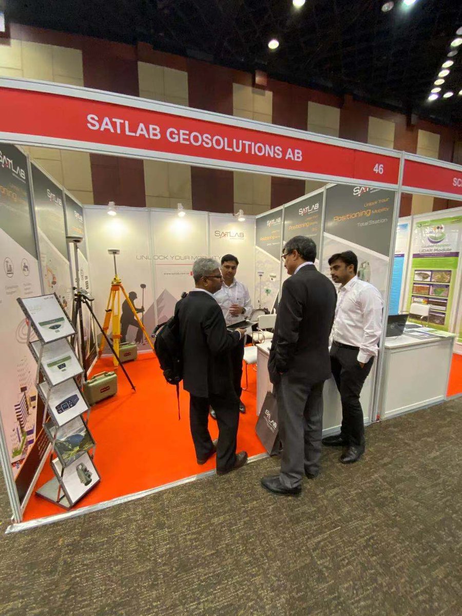 el_JJ_Cheung's tweet image. This year on #GeoSmartIndia @SatlabGlobal will showcase the full line of GNSS and Optical products including star products such as SL700, SL900 &amp;amp; SLT2. #satlab #geospatial #surveying #DriveTheChange