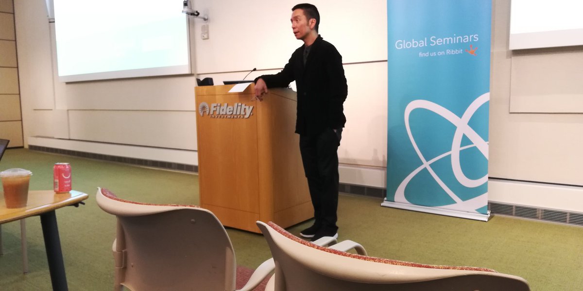 yuhgo's tweet photo. Such a privilege to attend a talk with @johnmaeda at @fidelitylabs today. Inspiring perspectives about the intersection of computers and design! https://t.co/6WgcrVahUb