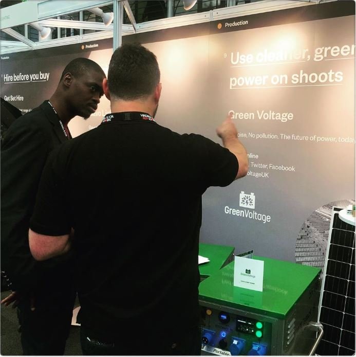 portablelectric's tweet photo. What a phenomenal first day at @tlgfocus with our customers Green Voltage. It's awesome to see everyone as excited for silent portable power taking over film as we are!
If you're at FOCUS today make sure to swing by our booth to find out about the #VOLTstackdifference! https://t.co/TmtRJ84GWV