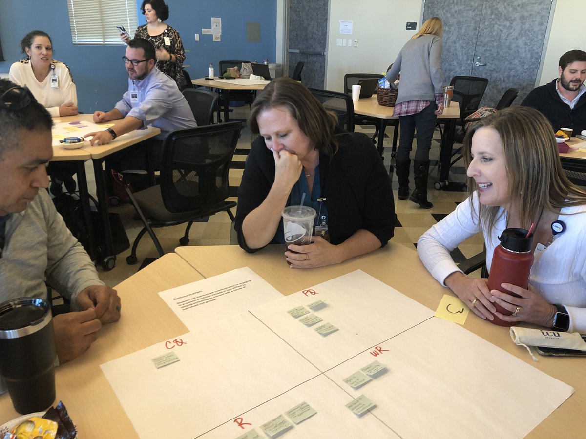 lauren_houser's tweet image. Unpacking &amp;amp; discussing the 5C’s and look fors for 21st century learners. #mLISD #1LISD #studentexperience @ALPlearn