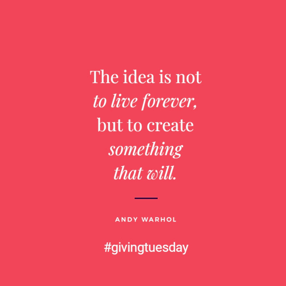 One of the best days of the year! Give to a cause you love! #GivingTuesday #impact #UNSDGs #together #betterworld #socent #love