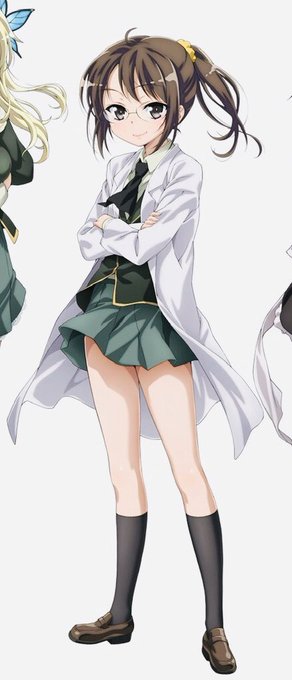 はがないの理科。
一期の初期の頃の版権イラスト。
隣に幸村がいますな。 