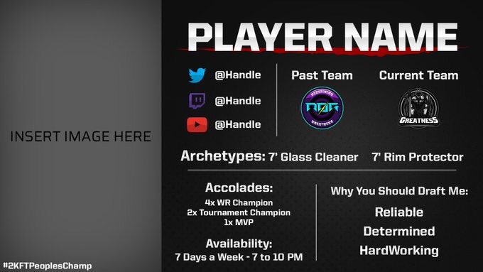 2KFT Draft League tweet media