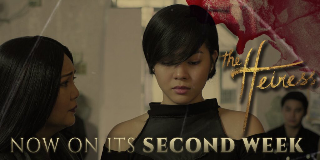 RegalFilms's tweet photo. From the home of Filipino Blockbuster Horror Films, an early Christmas gift to moviegoers - #TheHeiress on its second week! Don't miss the chance to watch in cinemas today! 

#TheHeiressSecondWeek
Directed by Frasco Mortiz
Produced by Regal Entertainment Inc., https://t.co/8rDeC7DDYW