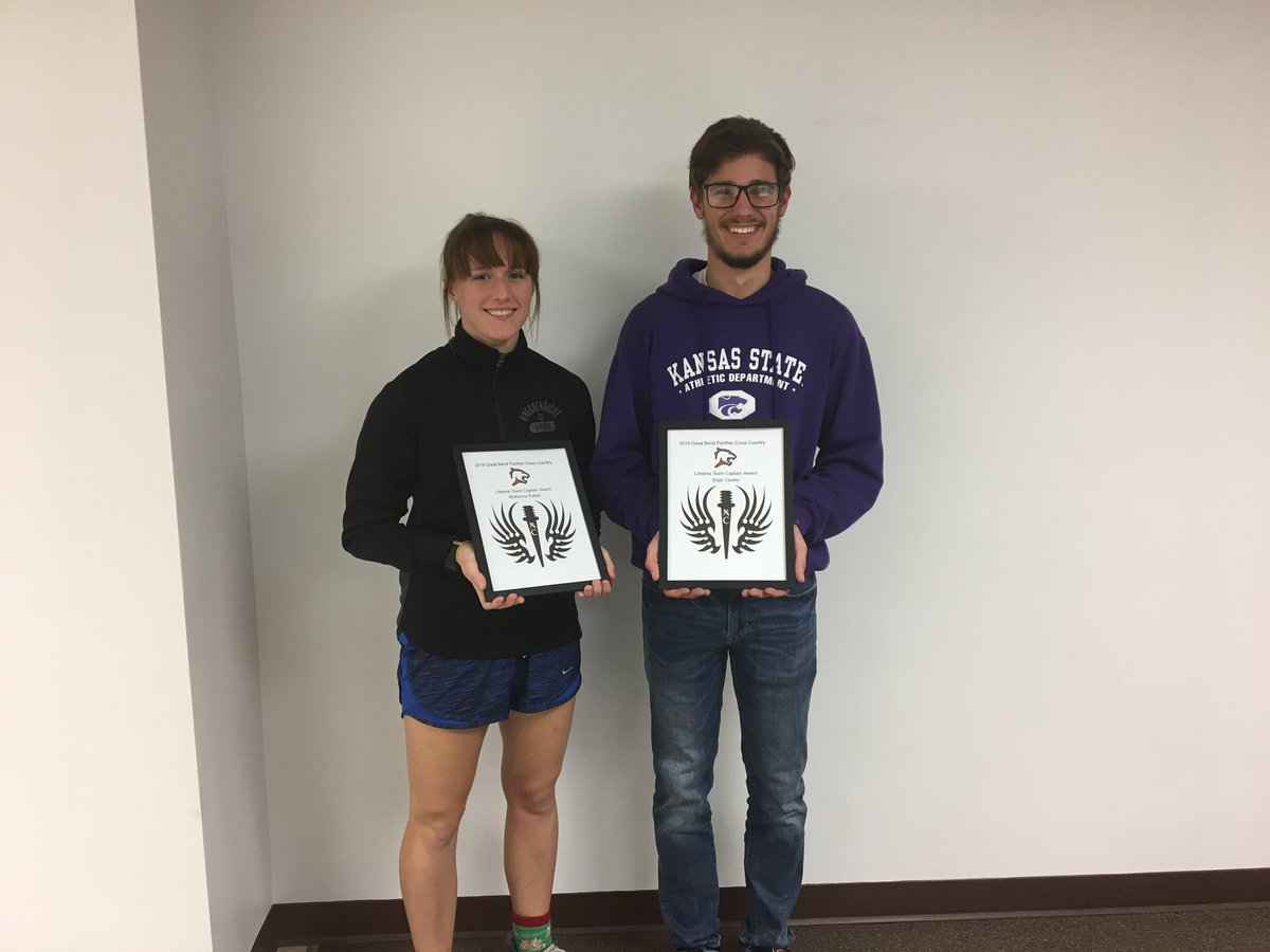 GBPanthersTrack's tweet image. Congrats to McKenna and Sage on their Lifetime Captain Awards. Also congrats to Kaiden and Mayra on their team MVP awards.