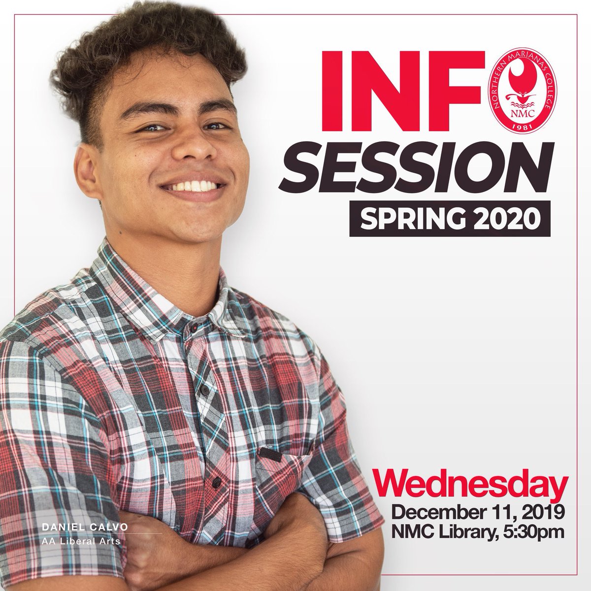 GoProa's tweet photo. Financial aid is still available for the upcoming Spring 2020 semester🙌🏽!

Learn more at the free INFO SESSION on December 11, 2019. The info session will be held at NMC’s Olympio T. Borja Library from 5:30pm to 6:30pm.

Visit https://t.co/KO13mPCWhu for more information. https://t.co/2rssqtctRW