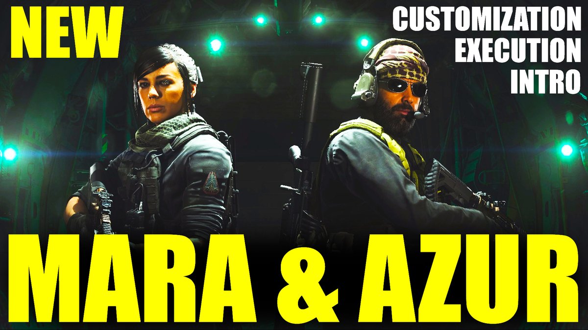 x_xsane's tweet photo. MARA &amp; AZUR EXECUTION AND CUSTOMIZATION (New Operators) in Call of duty Modern Warfare. https://t.co/Wi60zGKgZ3 @youtube @CallofDuty
 #CallofDuty #CallofDutyModernWarfare #Season1 #battlepass #azur #mara https://t.co/OcpUPCMOrS