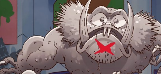 also if you remember this guy: You deserve a purple heart.