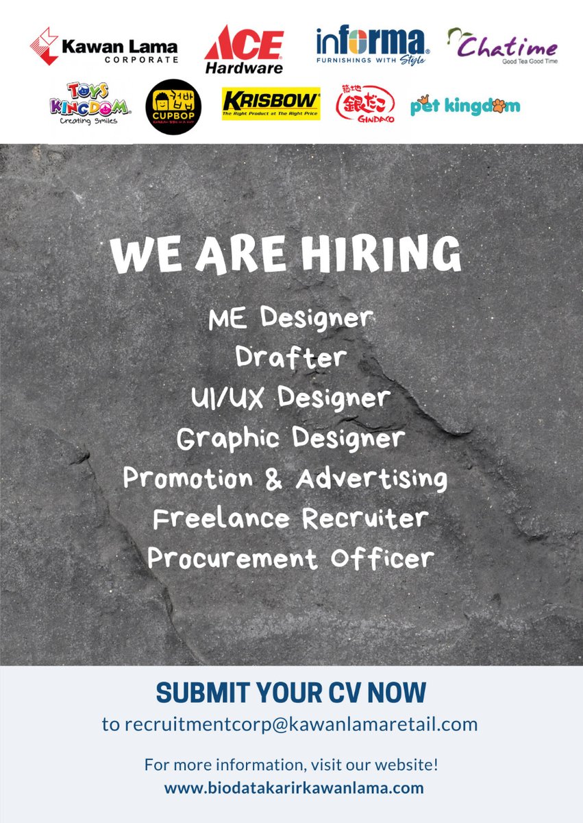 Twitter mari diretweet untuk bantu teman-teman yang sedang mencari pekerjaan! 
Min <a href="/hrdbacot/">HRD BACOT</a> semoga berkenan meretweet ini, terima kasih🙏