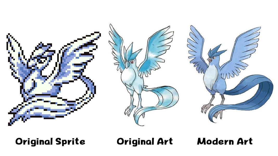 Articuno sprites gallery