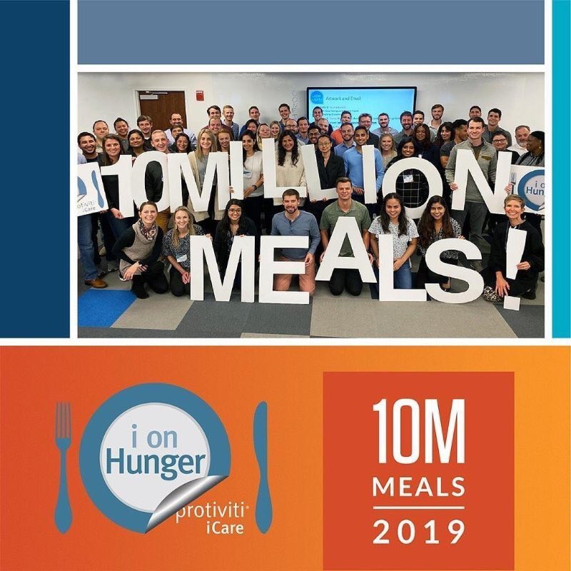 Raedalis's tweet photo. Proud to announce that our award-winning 'i on Hunger' program, which provides meals for the hungry around the world, reached a total of 10 million meals, thanks to the ongoing support of our people, clients &amp; friends https://t.co/HLaPXJgcIA 

#ionHunger #10Million #GivingTuesday https://t.co/FisHz20JiK