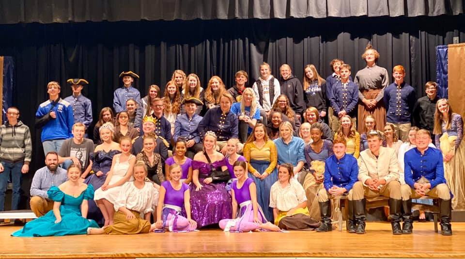 MisterCronin's tweet photo. We have been preparing for tomorrow since auditions on September 25th. It’s been a long road with some bumps, but the hard work of these kids is unmatched. I’m so proud of everything they have already accomplished & am excited for them tomorrow! #hpspanthers #breakinglegs #oneact https://t.co/V55wlY8qEC
