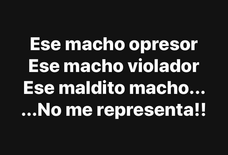 Ese machito violador no me representa!!! 
#elvioladorerestú