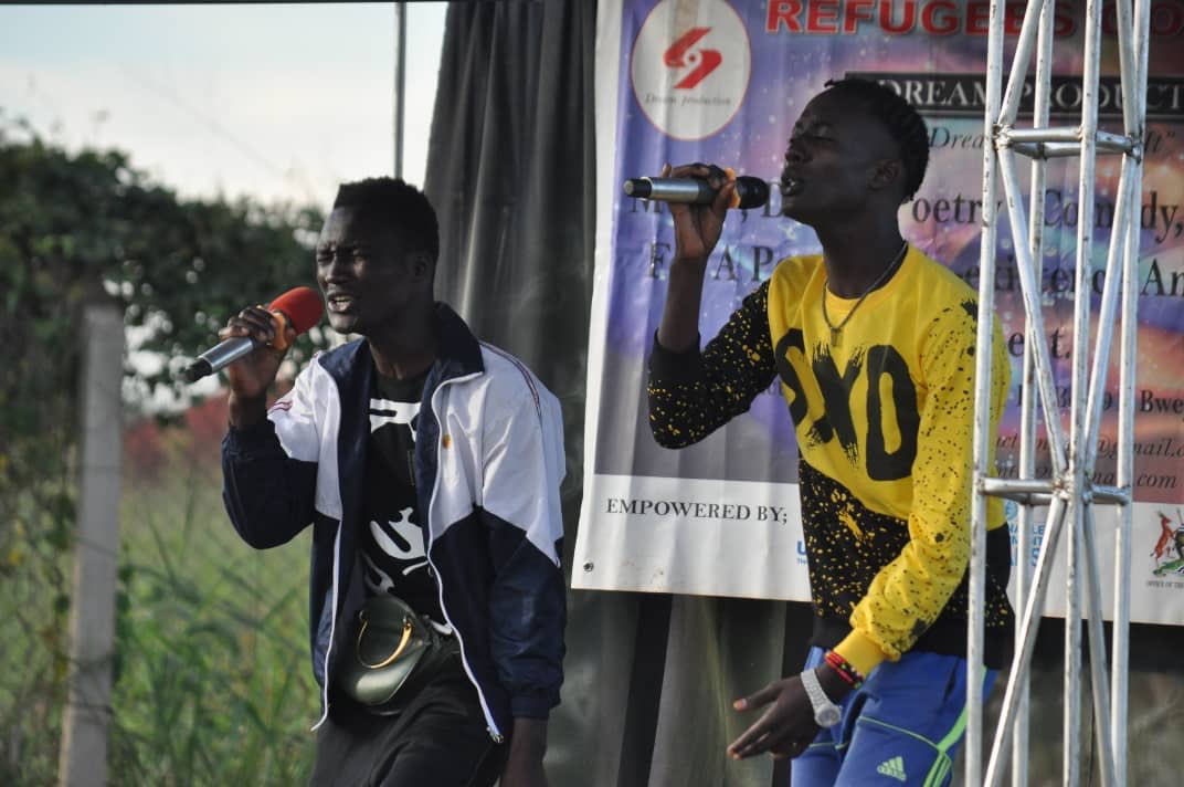 DREAMPRODUCTI17's tweet photo. The semi final of refugees’ got talent was a success @connectWPDI @WesternUnionCEO @RoscoeElizabeth @GlobalGiving @IAmSteveHarvey @BritishCouncilU @NLinUganda @refugeelawproj @DrChrisDolan @GholamzadehOmid the grand finale on the sixth,the documentary awaits!! @given_wilson https://t.co/1oEsQDcpll