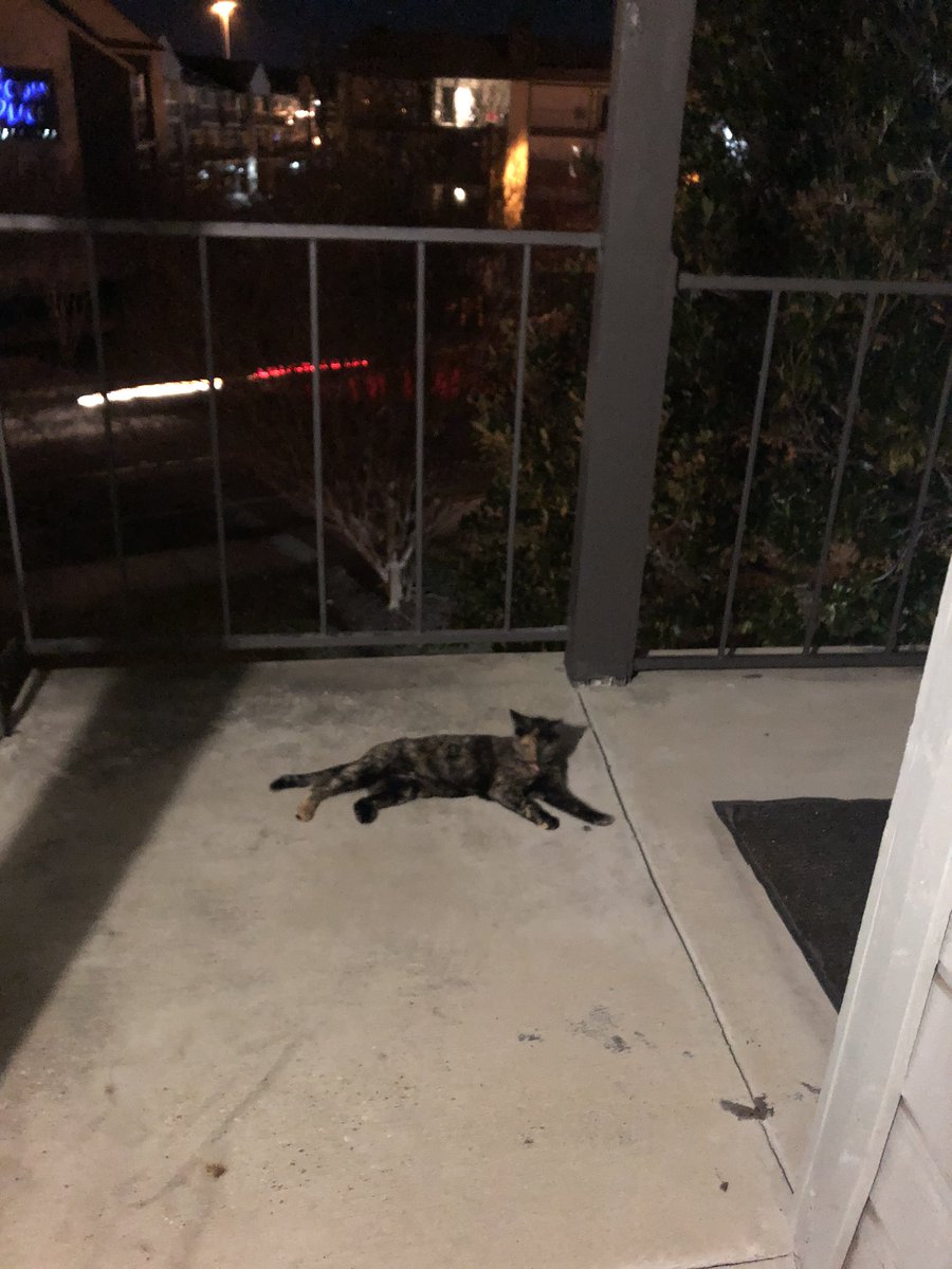 This man has followed me from the parking lot to my front door