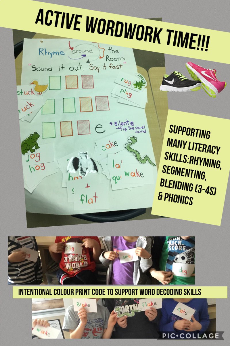 mstewart_edu's tweet photo. Return of my “Active Wordwork” learning opportunities! 👏🏼Mrs. Shaubel’s Gr.1 friends had fun reading word cards and moving around the room to find their matching rhyming animal picture. #letsdoitagain #learningisfun #HWDSBpa #HWDSBphonics #HWDSBfluency @Bmooreliteracy @RSHWDSB https://t.co/AwfRNqG0mZ