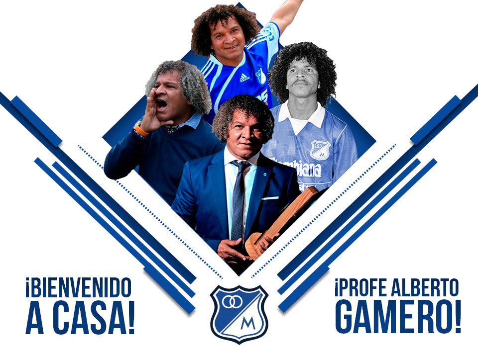 MillosFCoficial's tweet photo. ¡Bienvenido a casa profe Alberto Gamero! 😁🔝🔵⚪️ https://t.co/gCMYKNRyxT Ⓜ️⚽️💙 https://t.co/Co3M8H97eE