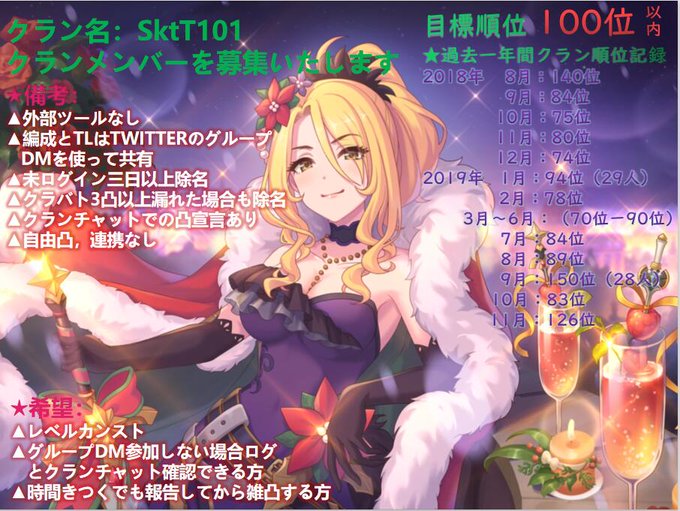 プリコネrクランメンバー募集のtwitterイラスト検索結果 古い順 プリコネrクランメンバー募集のtwitterイラスト検索結果 古い順