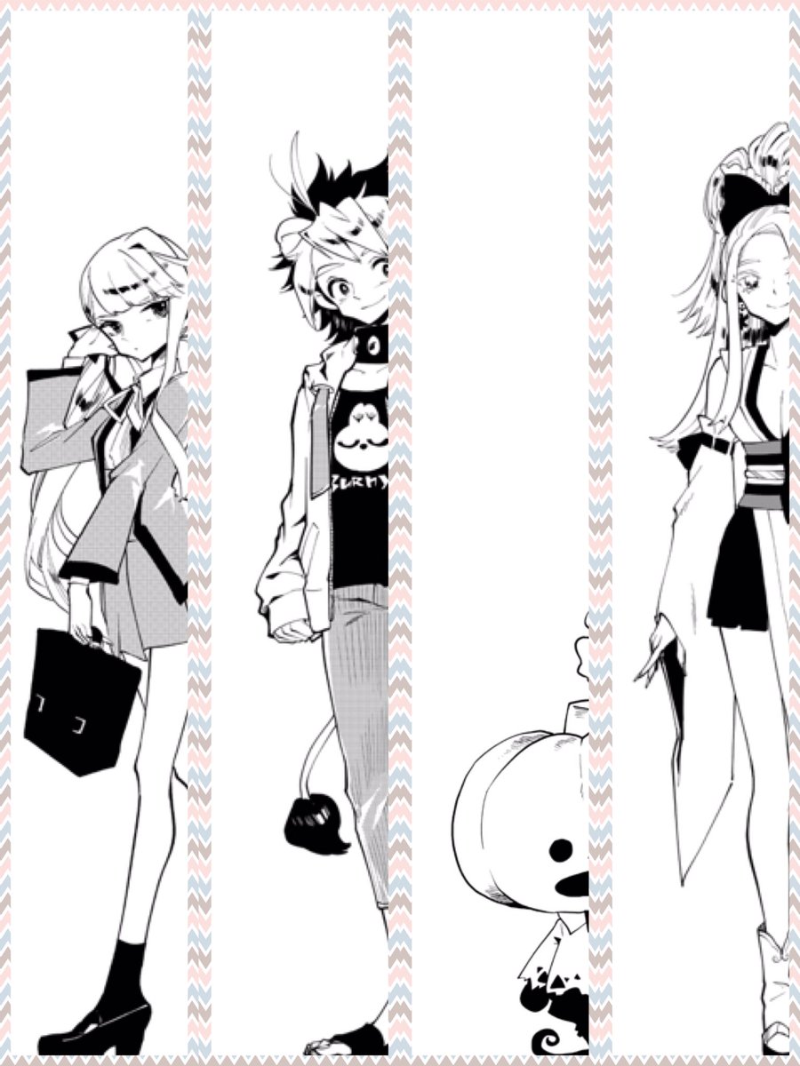 うー
新しい漫画の企画通るかドキドキだよ(゜Д゜)!!通るといいなー

今適当にキャラ並べたけどなんとなく身長の比較できていいねw 