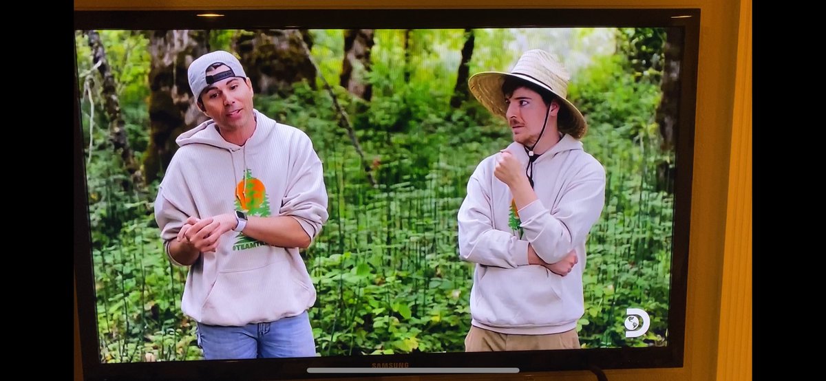 Discovery channel is currently airing a mini documentary about teamtrees!