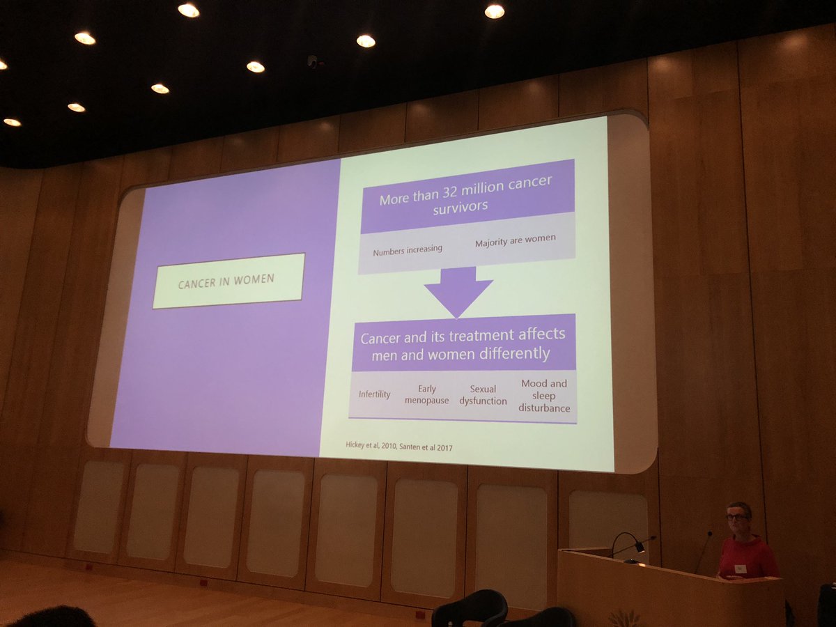 The other side of fertility is #menopause - my mentor #MarthaHickey talking about how to manage in #survivorship #oncofertility <a href="/FPTaskforce/">Dr Yasmin Jayasinghe</a> <a href="/thewomens/">The Royal Women’s Hospital</a> <a href="/RCHMelbourne/">The Royal Children's Hospital, Melbourne</a> @UniMelbMDHS