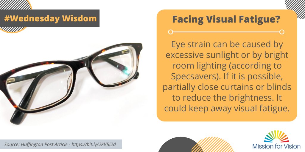 mfv_org's tweet photo. #WednesdayWisdom Continuing our #VisualFatigue series, here is another post that will help keep #EyeStrain at bay! https://t.co/70gFH6Ax2I