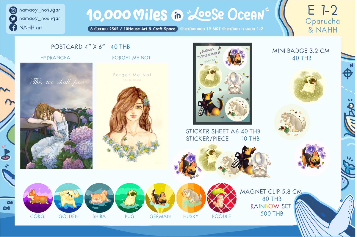 namaoy_nosugar's tweet photo. #10000MilesinLO #FishBelly #FromSeaBed
ใบเมนูฝั่งเราค่า เปลี่ยนแนวเปลี่ยนโทนไปเรื่อย 5555 โดยส่วนตัวชอบอะไรตลกๆ ตัวโปรดเลยเป็นป้าฉนากปากแดง กับปั๊กน้ำลายยืด
อีกฝั่งน้องเม่นน้องแมวของ @oparucha ยังน่ารักมุ้งมิ้งเหมือนเดิม แวะไปดูข้าวของอันอลังการของฝั่งนู้นแล้วอย่าลืมทางนี้นะ https://t.co/jKKt6iWvRf