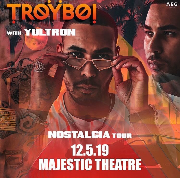 PVTclothing's tweet photo. @TroyBoiMusic will be here on Thursday with @yultron for his Nostalgia Tour snag your tickets before this sells out! 🎟🎶 https://t.co/jOllMU9IDB