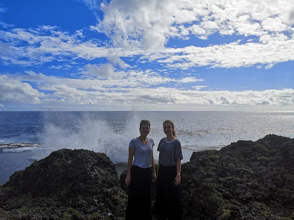 STEMforHealth's tweet image. Malo! We are having a great time in Tonga learning about the needs in hospitals and clinics alongside UC Biomed Club, reconnecting with Tonga High School with a new STEM kit for water quality testing, and of course seeing the sights!