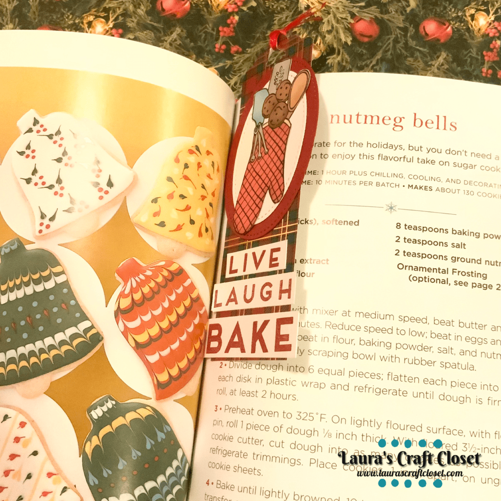 lauracrafting's tweet photo. This Recipe Bookmark for Baking not only keeps a page for your christmas cookies, but is also pretty! A perfect reminder that baking should be fun! #papercrafts https://t.co/nsIJbhrCQ2 https://t.co/vkVkSDpg7k