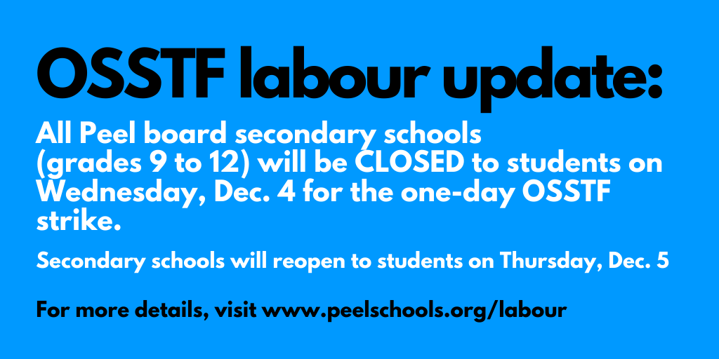 Peel District School Board tweet media