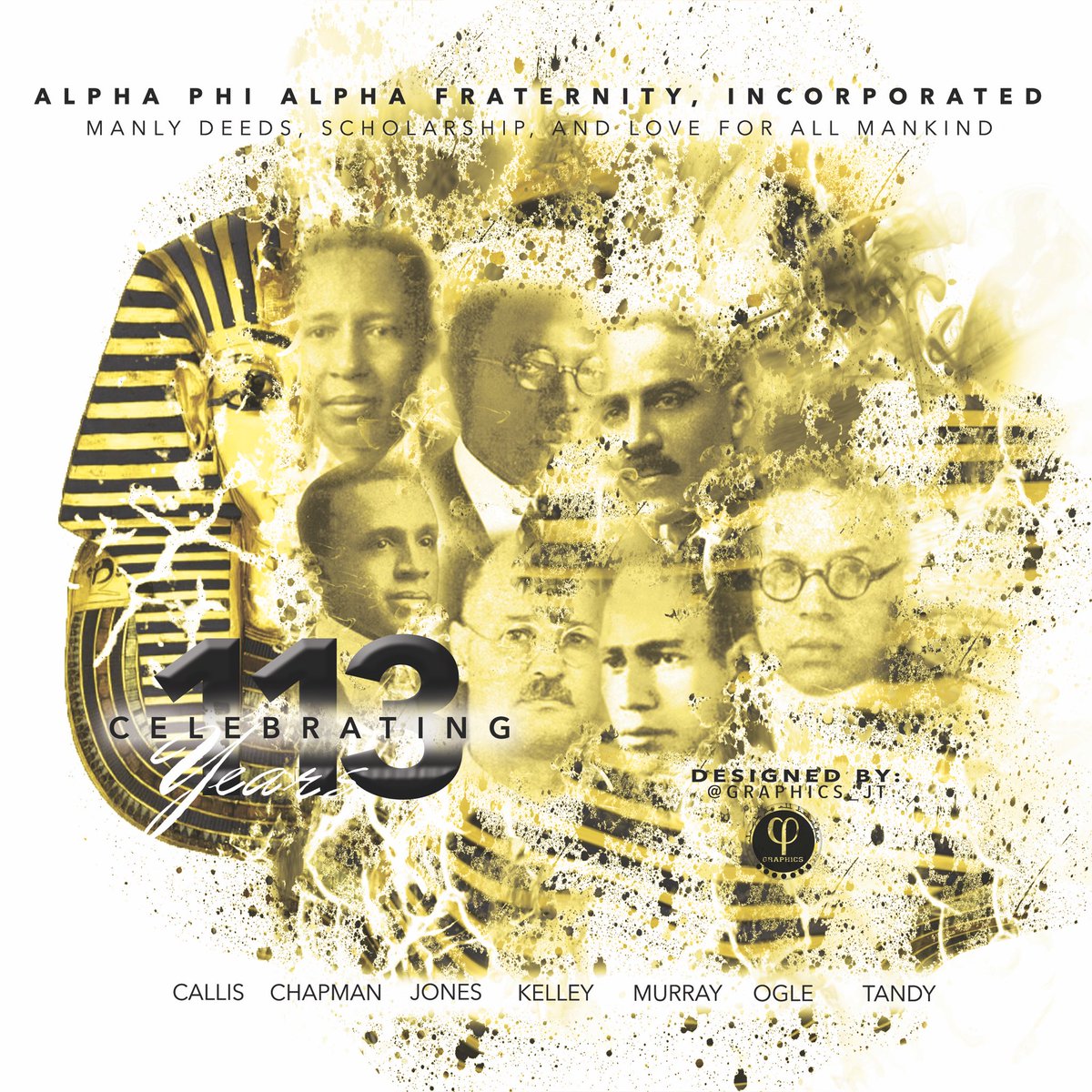 JakOfAllTr3ades's tweet image. 113 Years of servICE to all MANKIND!! HAPPY Founders’ Day Brothers!! 🦍❄️ #1906 #113 #7Jewels