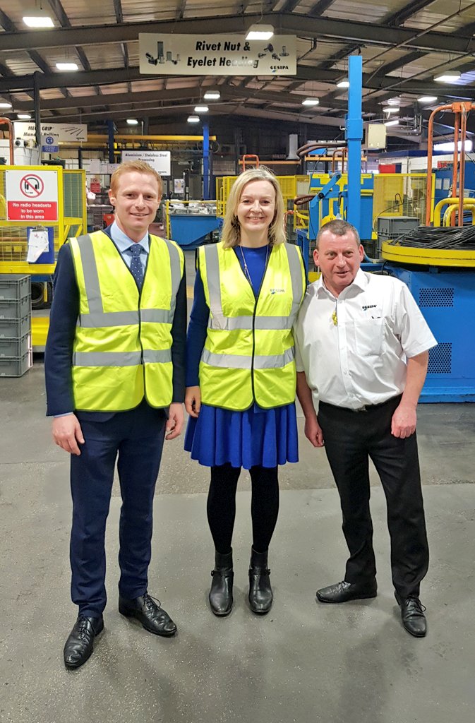 Brilliant Keighley engineering business <a href="/GESIPA_UK/">GESIPA®</a> exports around the world.

Electing <a href="/_RobbieMoore/">Robbie Moore MP</a> will #GetBrexitDone and mean more investment, growth and jobs.

#GE2019