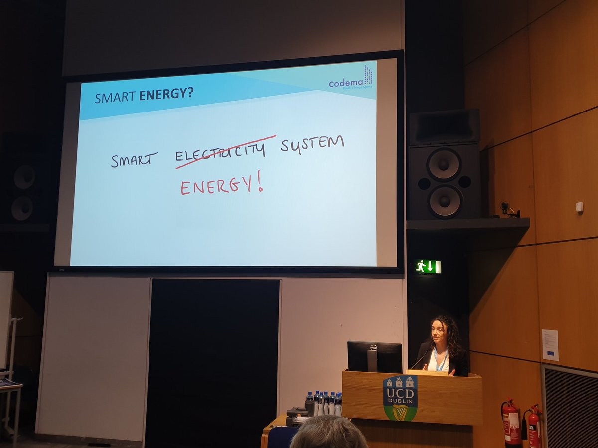 Codema (@codemadublin) on Twitter photo Great presentation from our Senior Energy Planner <a href="/DonnaGartland/">Donna Gartland</a> on the challenges & solutions in transitioning #Dublin to a carbon-neutral city at the <a href="/UCD_EI/">UCD Energy Institute</a> #SmartCities symposium this morning. <a href="/EnergyUcd/">UCD Sustainable Energy Community</a> Great presentation from our Senior Energy Planner <a href="/DonnaGartland/">Donna Gartland</a> on the challenges & solutions in transitioning #Dublin to a carbon-neutral city at the <a href="/UCD_EI/">UCD Energy Institute</a> #SmartCities symposium this morning. <a href="/EnergyUcd/">UCD Sustainable Energy Community</a>