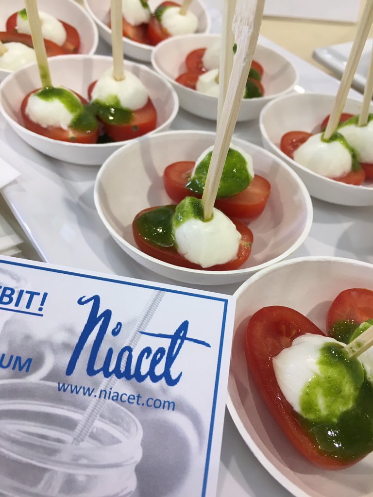 Taste &amp; try during the #FiEurope19 Tomato with dressing based on Essiccum K, a dry granular product with the flavor &amp; functionality of vinegar for producers of dry convenience products &amp; flavors. Visit <a href="/niacet/">Niacet</a> hall 7 booth Foodvalley 7T160 <a href="/Fi_Global/">Fi Global</a> <a href="/ingredientsfeed/">ingredients network</a> #FiEurope19