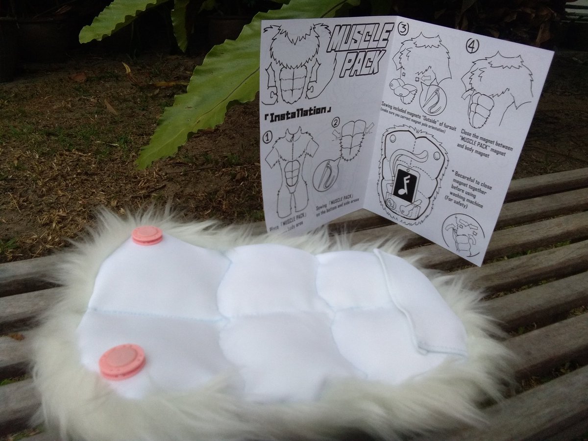 Crowvy Ship 2 もふポーチ マッスルパック 英語と日本語の説明が利用可能になりました Mofu Pouch Muscle Pack Instructions Now Available For English And Japanese T Co Wpmteldykc