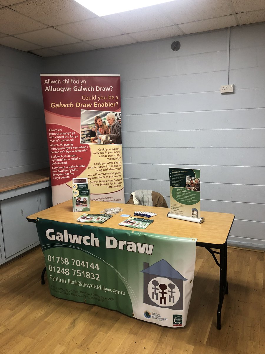 Galwch Draw i ddigwyddiad <a href="/DementiaGo/">Dementia Actif Gwynedd</a> yng Nghanolfan Hamdden Dwyfor am fwy o wybodaeth am wasanaethau sydd ar gael yn eich ardal chi

Pop in to Dwyfor Leisure Centre to <a href="/DementiaGo/">Dementia Actif Gwynedd</a>’s event to find out more information about which services are available in your area