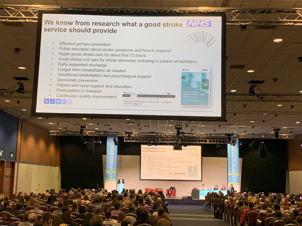 Stroke care is currently unequal, answers and solutions are all out there. Let’s bring research into practice and change policy. Inspiring presentations at #UKSF19