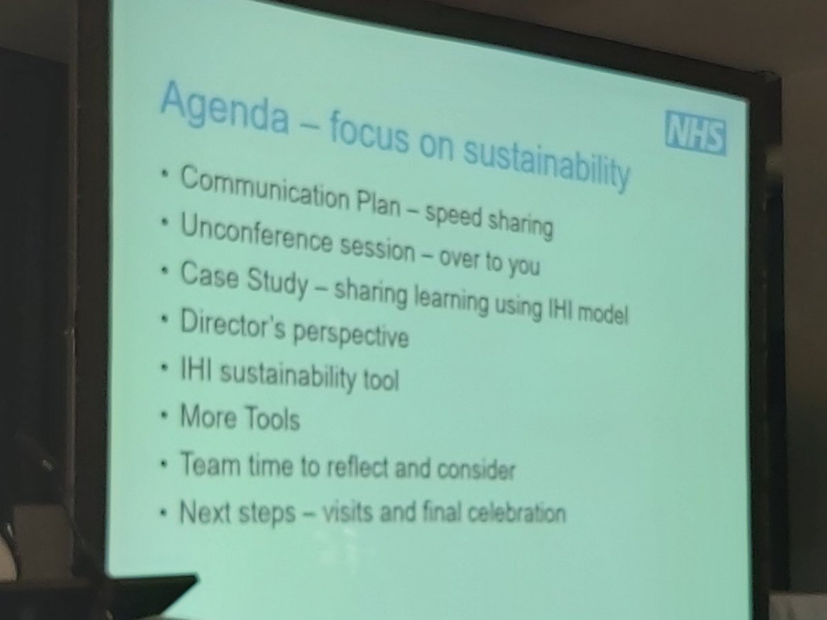 Day 3 of the cancer collaborative session, the agenda for today