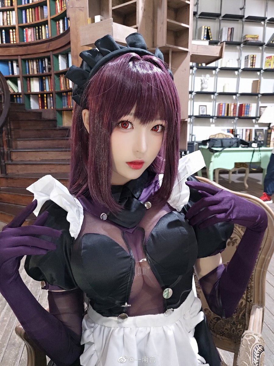 #FateGrandOrder #スカサハ
「我喜欢的是具备勇气之人。不能徒为战士。不能徒为匹夫之勇。只有具备勇气的战士，才是我欣赏的，充满可能性的存在。」 https://t.co/2DrZtbgyKI