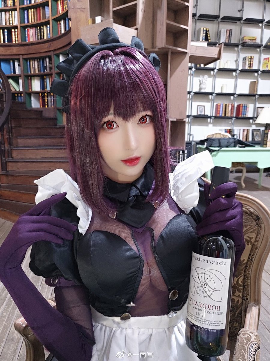 #FateGrandOrder #スカサハ
「我喜欢的是具备勇气之人。不能徒为战士。不能徒为匹夫之勇。只有具备勇气的战士，才是我欣赏的，充满可能性的存在。」 https://t.co/2DrZtbgyKI